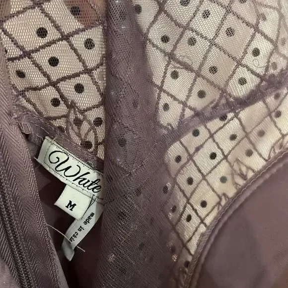 Soieblu Beaded Embroidered Maxi Dress Medium Prom Dress - Picture 6 of 10